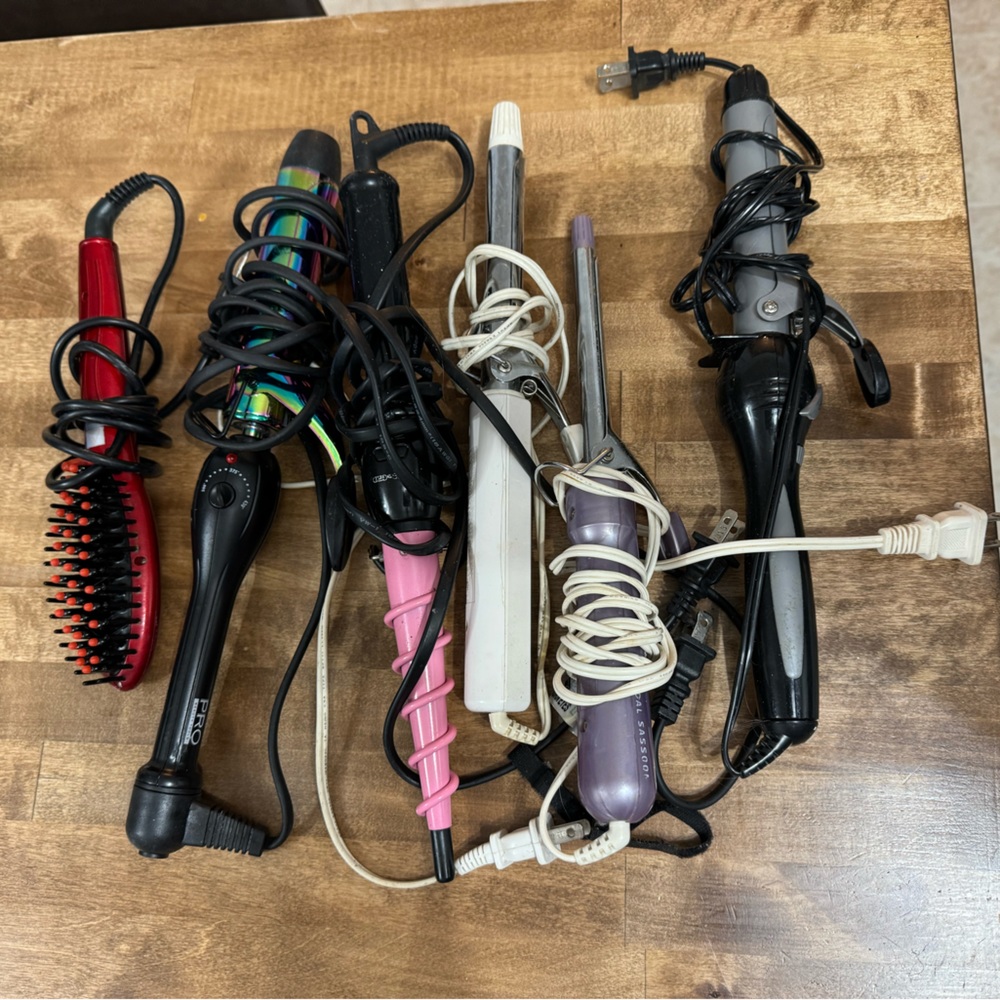 Hair tools lot